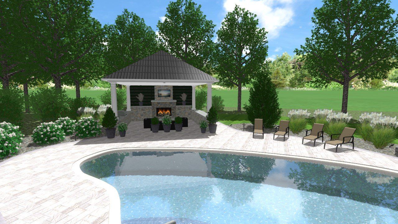 Kokemor - Perspective - Day Aerial 7 -Pavilion