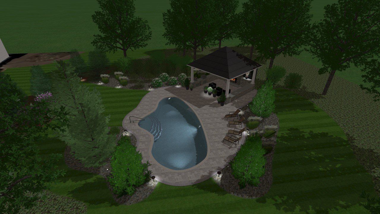 Kokemor - Perspective - Night Aerial 1