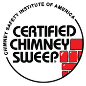 The logo for the certified chimney sweep safety institute of america.