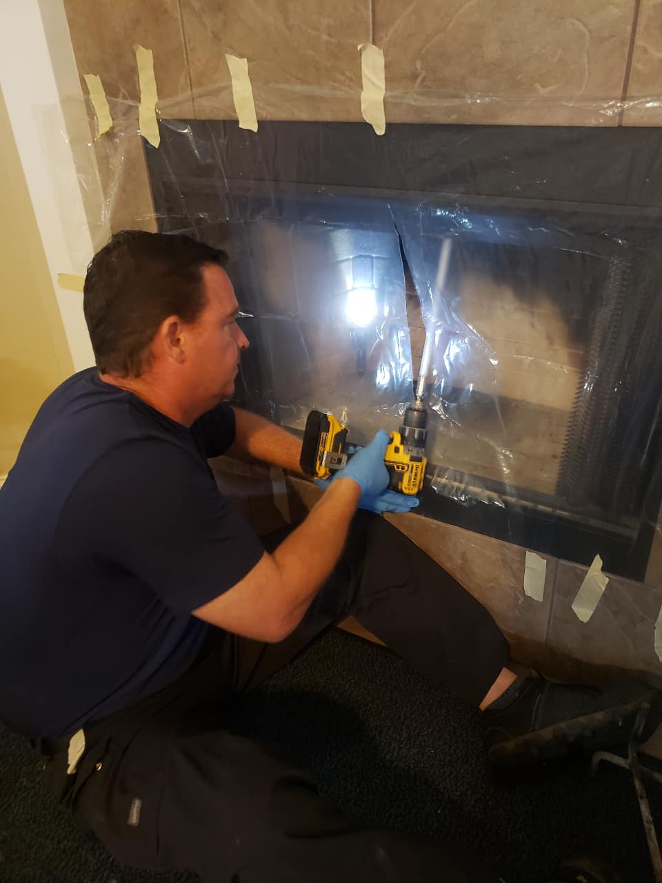 Chimney Cleaning Inspector