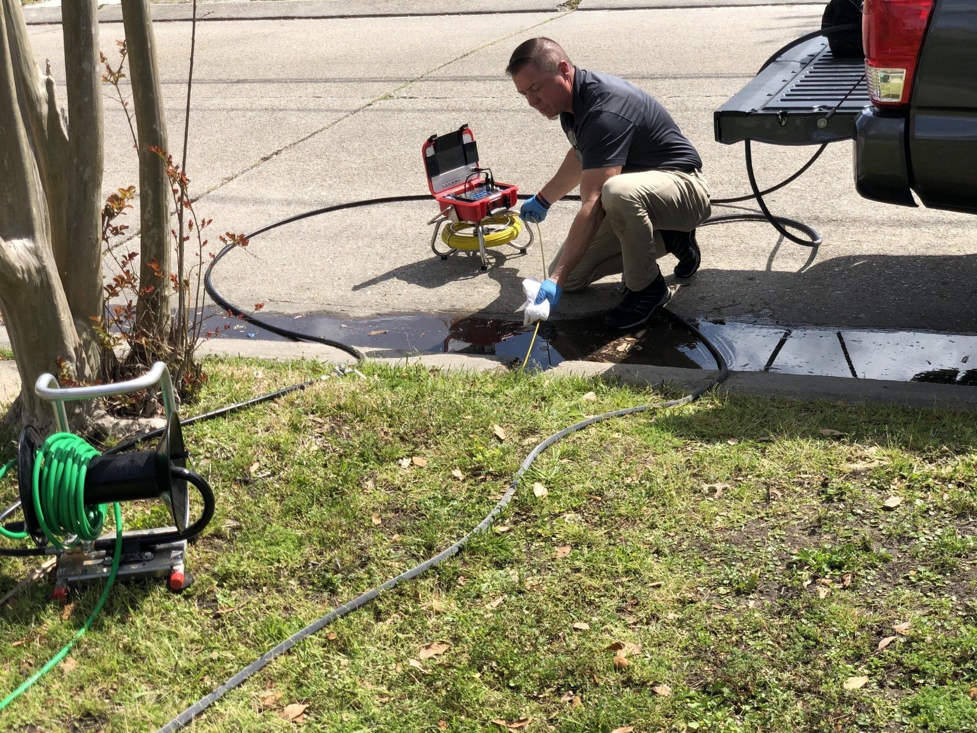 Video plumbing inspection