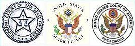Supreme Court of the State of Texas | United States District Court | United States Court of Appeals
