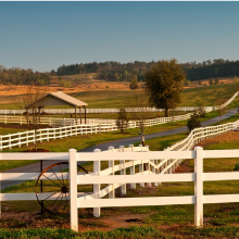 Ranch with fence