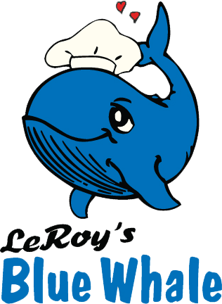 LeRoy's Blue Whale logo