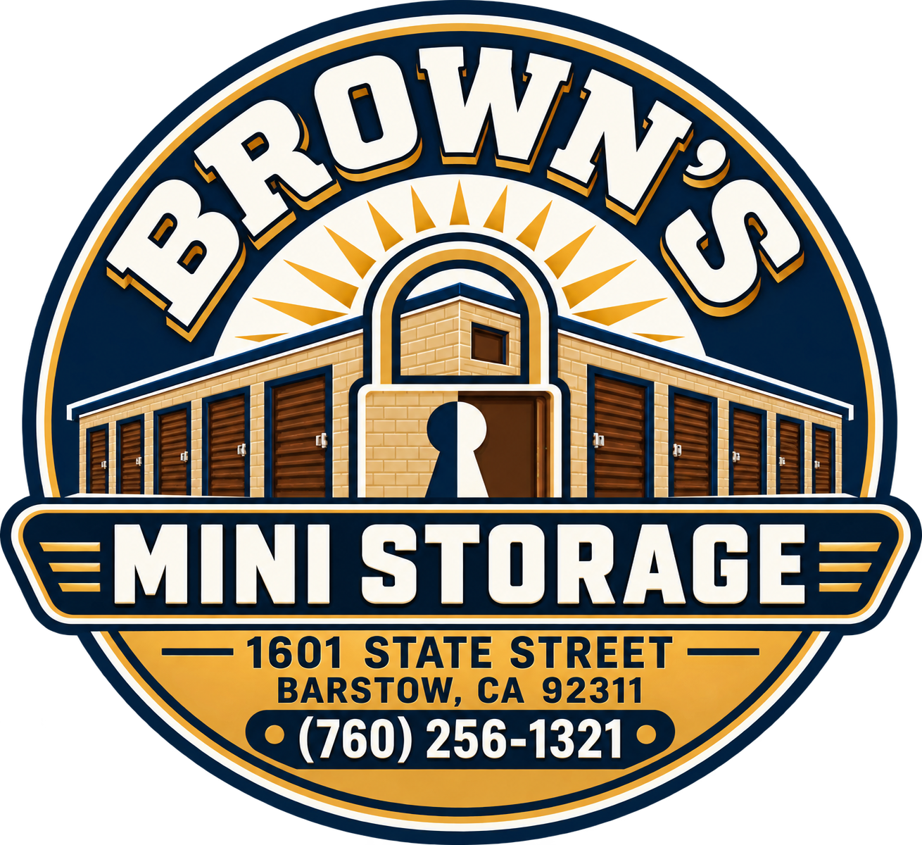 Browns Mini Storage Logo