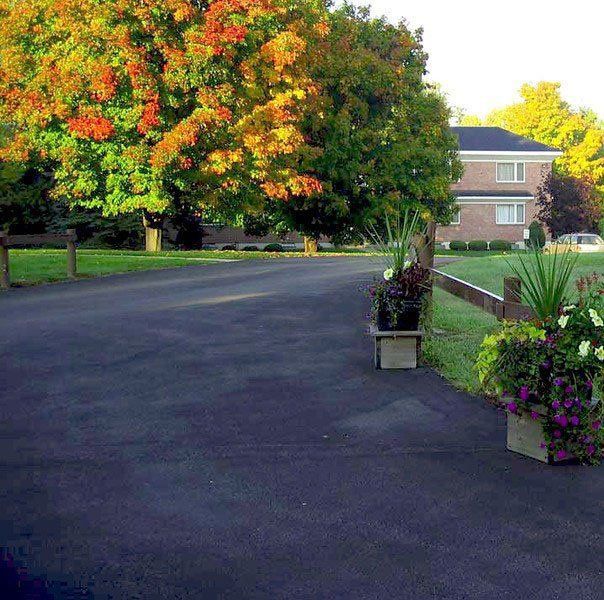 Residential Paving with Landscaping