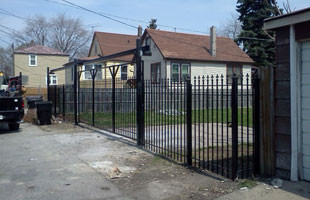 A house gate