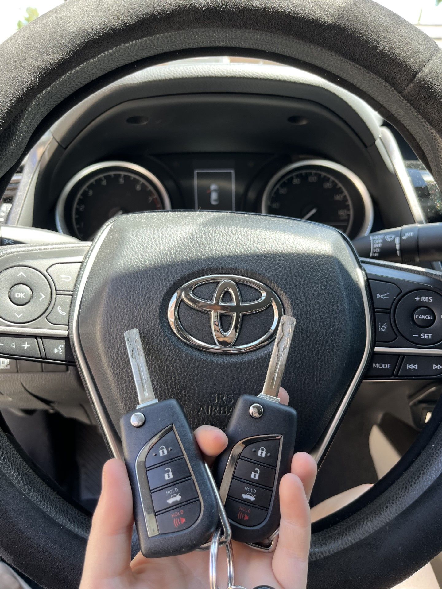 Toyota car keys