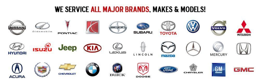 Major automotive brands