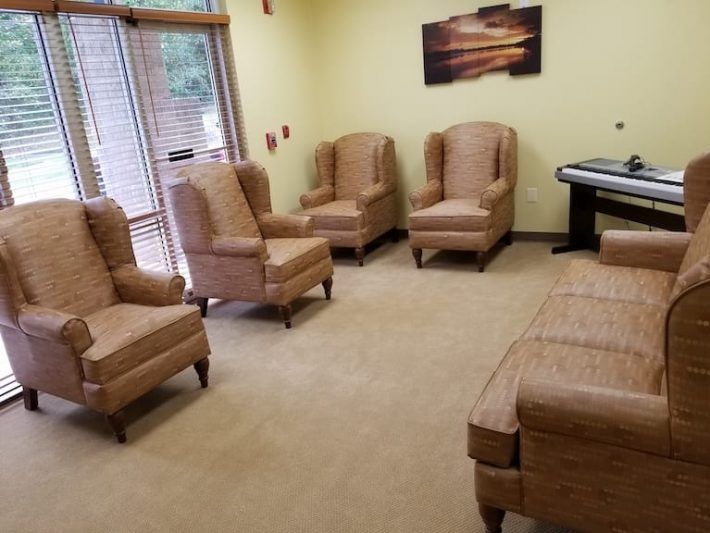 Lounge area