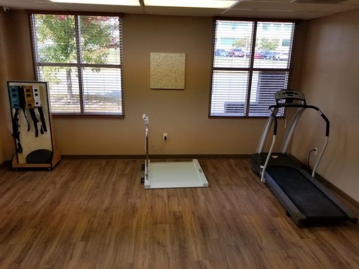 Workout area