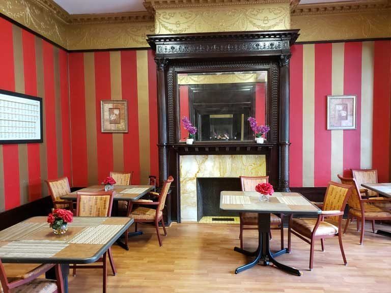 Bolton Hill fireplace