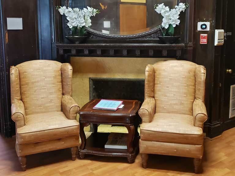 Couches in the lounge room