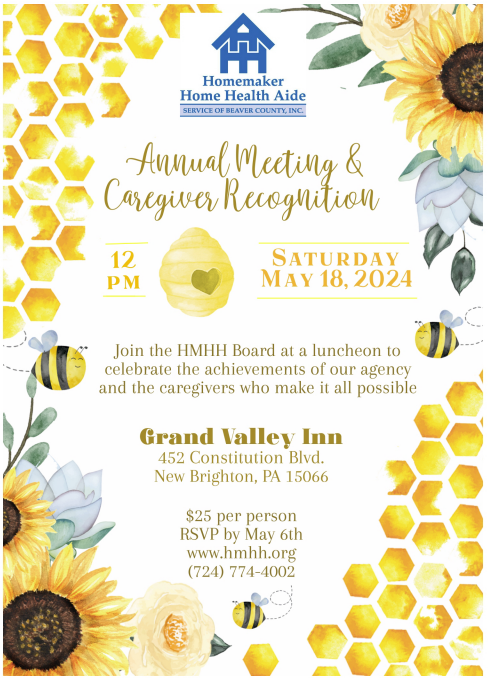 Annual Meeting and Caregiver Recognition