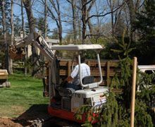 Bobcat excavator