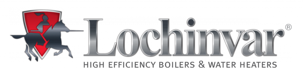 A logo for lochwar high efficiency water heaters and boilers