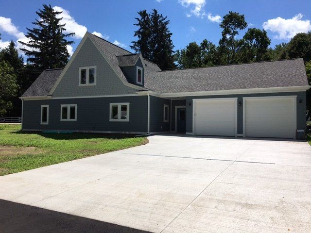 New house construction