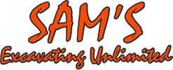 Sam's Excavating Unlimited | Logo