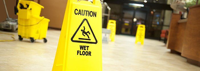 Wet floor Caution