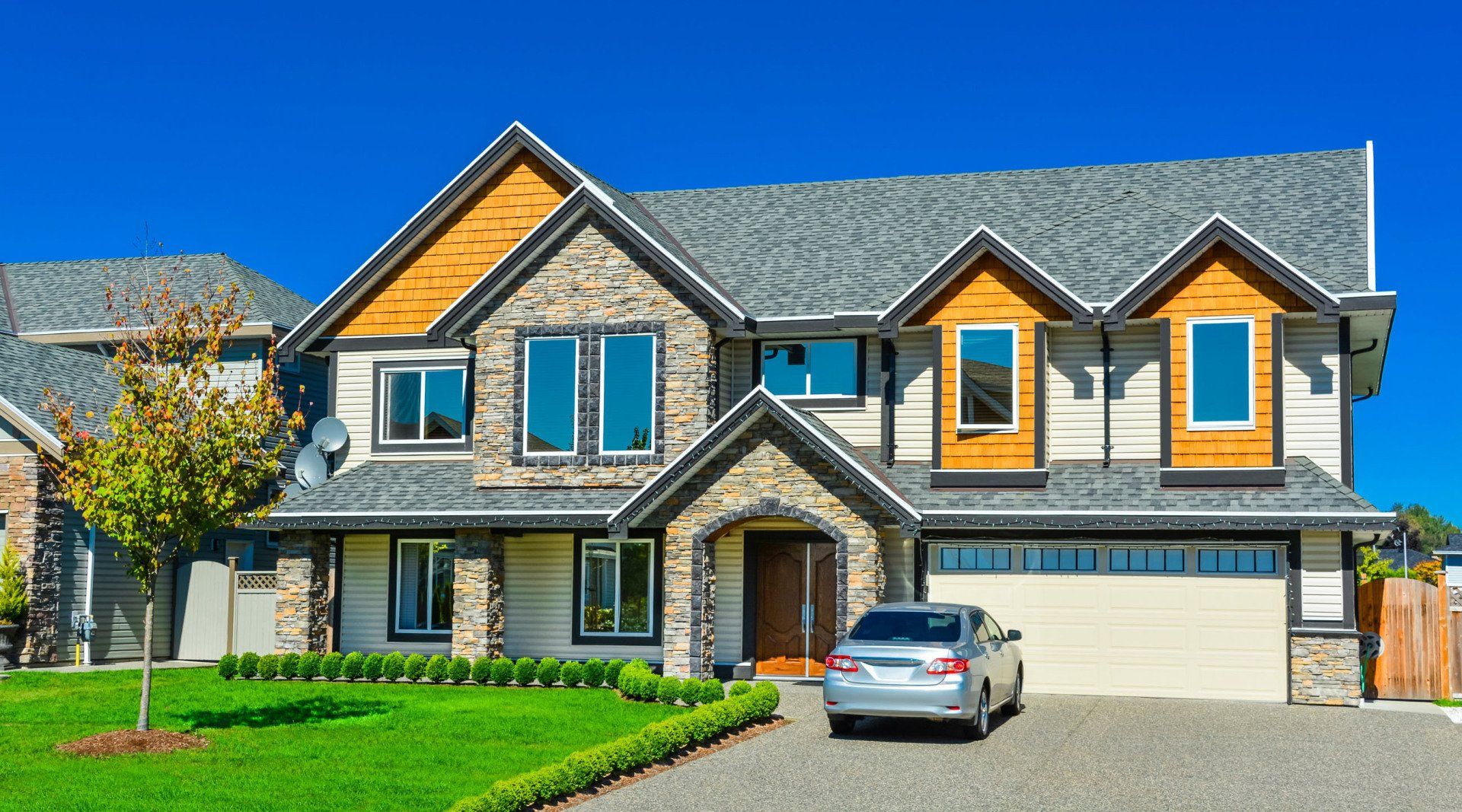 new constructed house