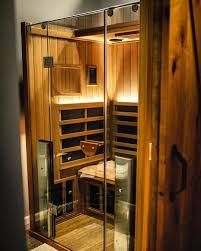Wood sauna