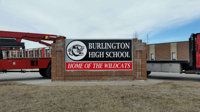 Non-Illuminated Sign