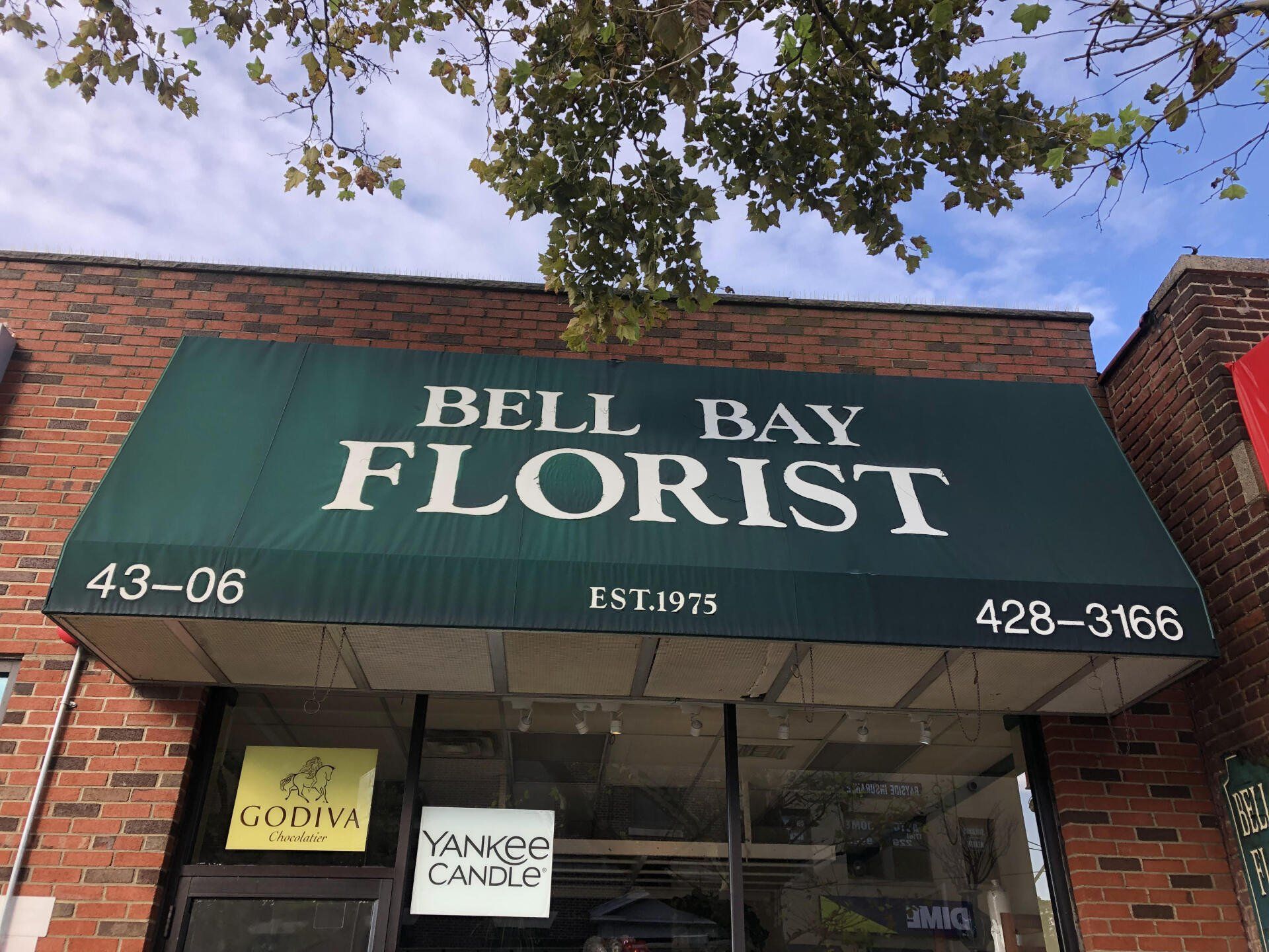 After florist awning cleaning