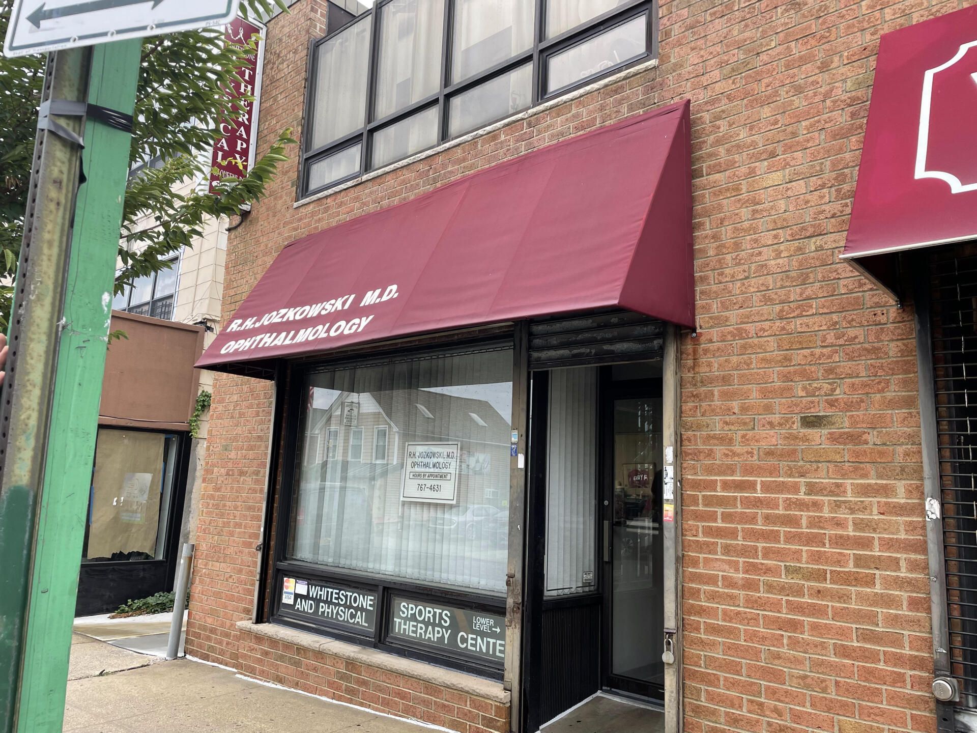 After ophthalmology awning cleaning