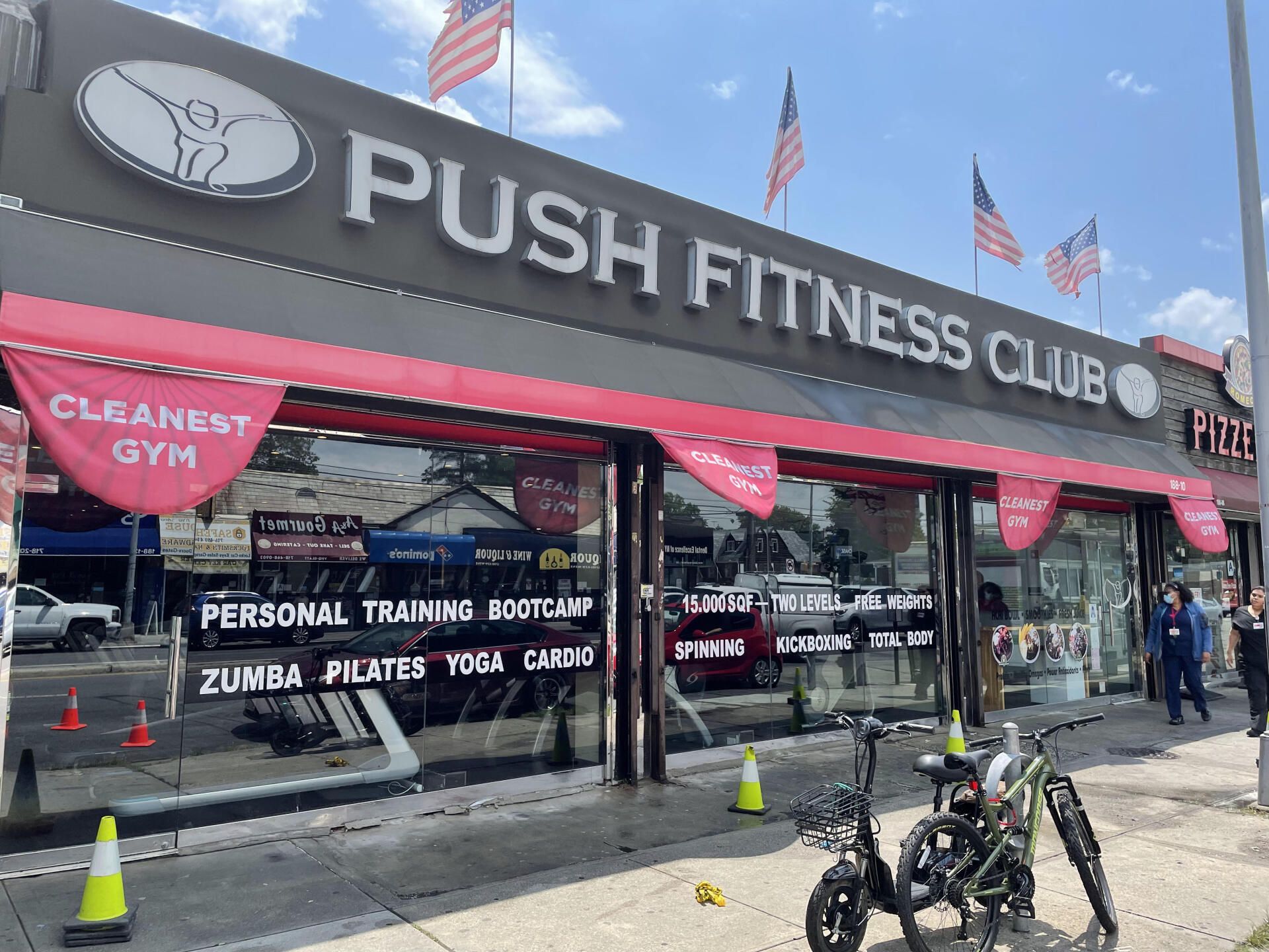 After commercial cleaning