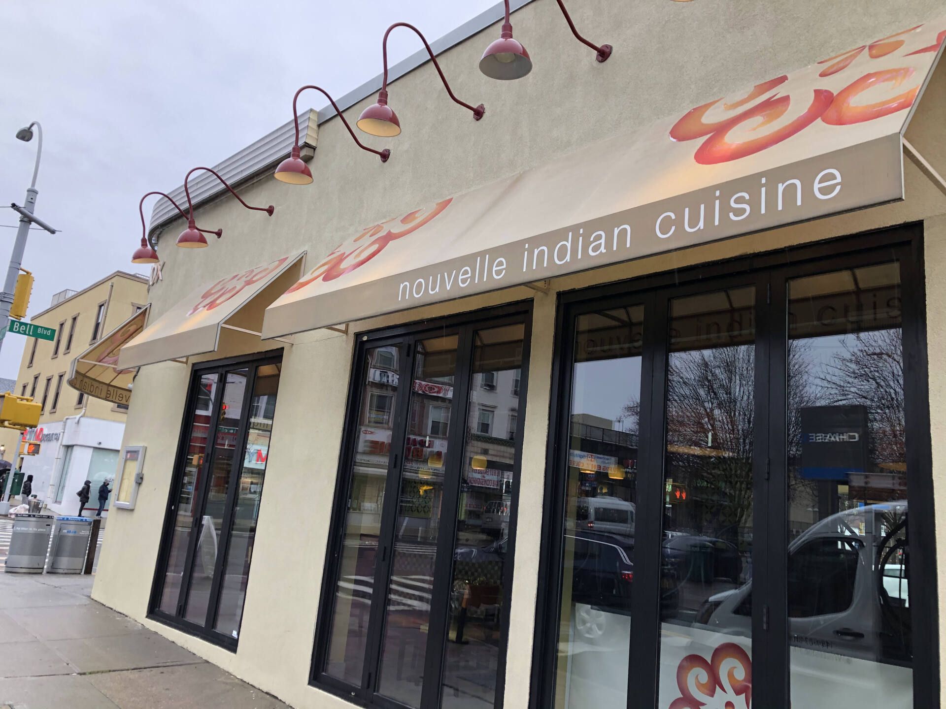 Restaurant awning cleaning - after