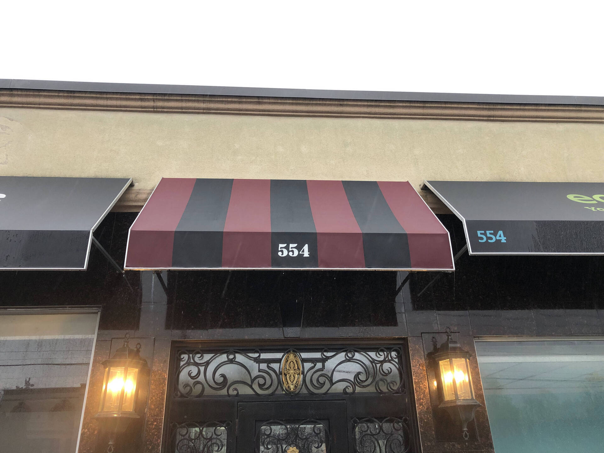 After awning cleaning