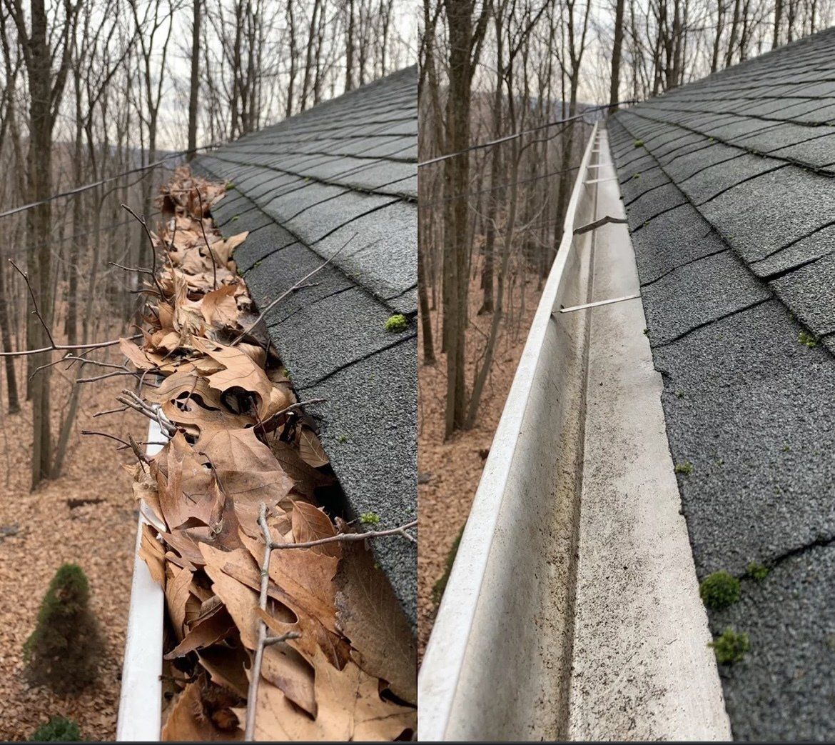white gutter