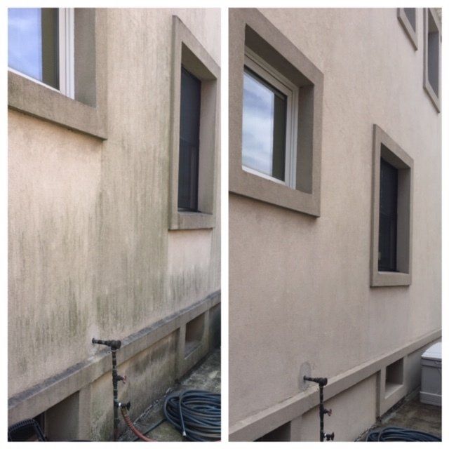 Pressure washing
