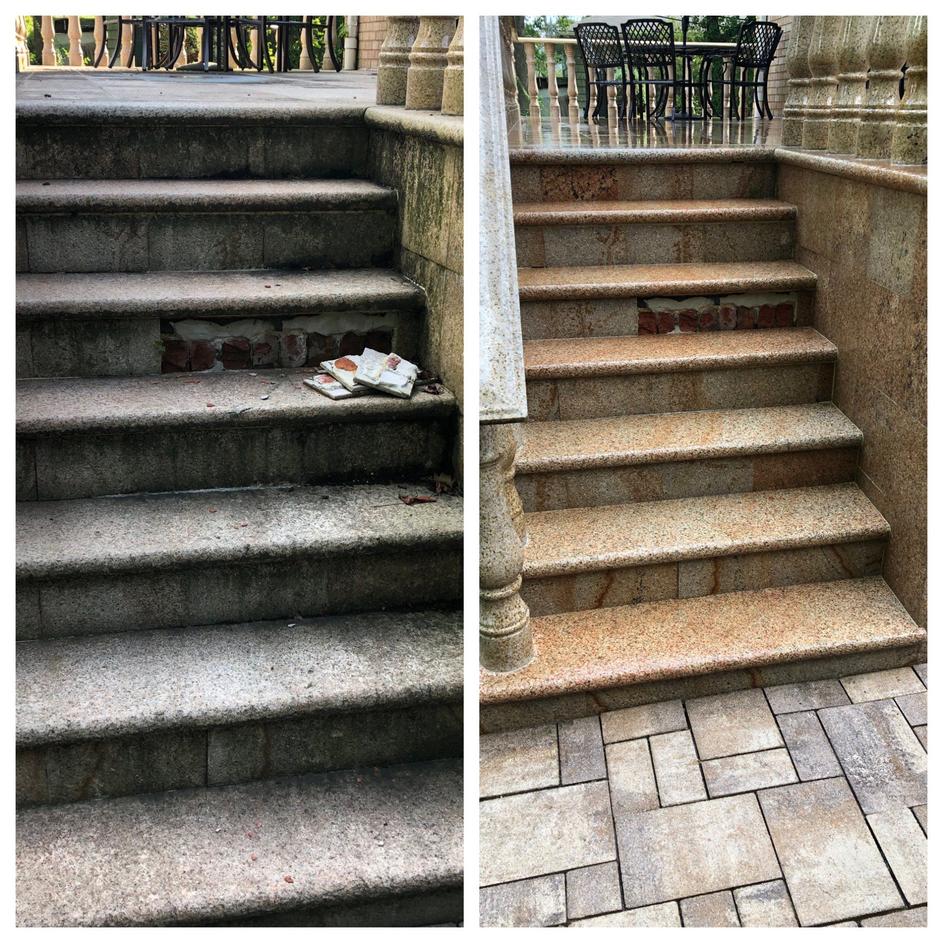 Stairs cleaning