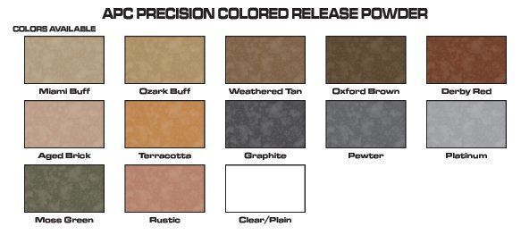 APC Precision Colored Release Powder
