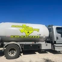Propane truck with