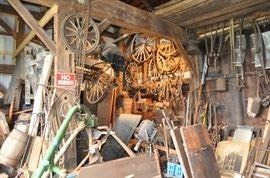 Antiques and tools