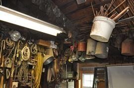 Antiques and tools