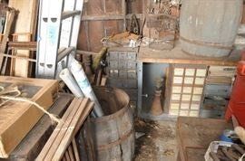 Antiques and tools