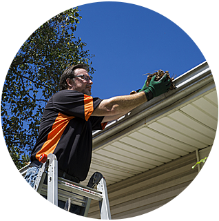 Gutter cleaning services