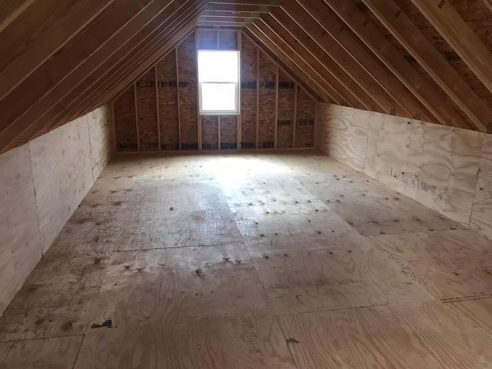 Winter 2017 garage interior