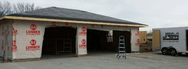 Garage construction