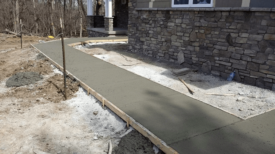 Residential sidewalk