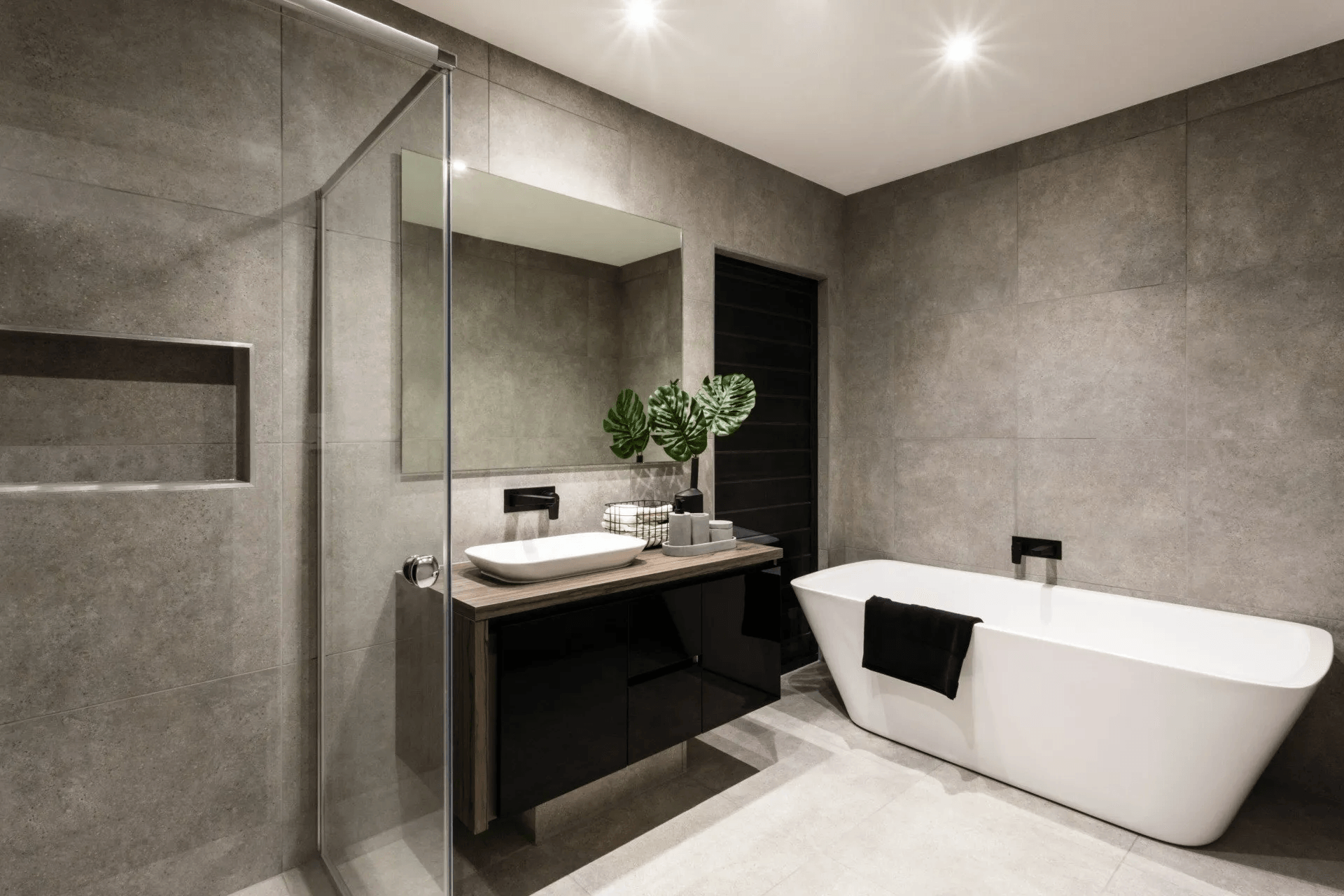 Modern bathroom