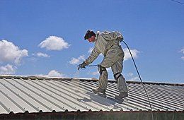 Versatile Gaco roof coating