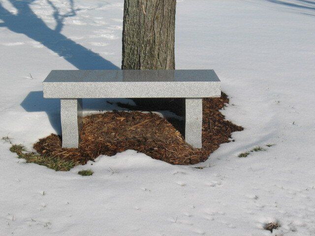 Memorial bench