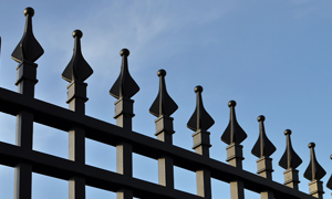 custom designed fence