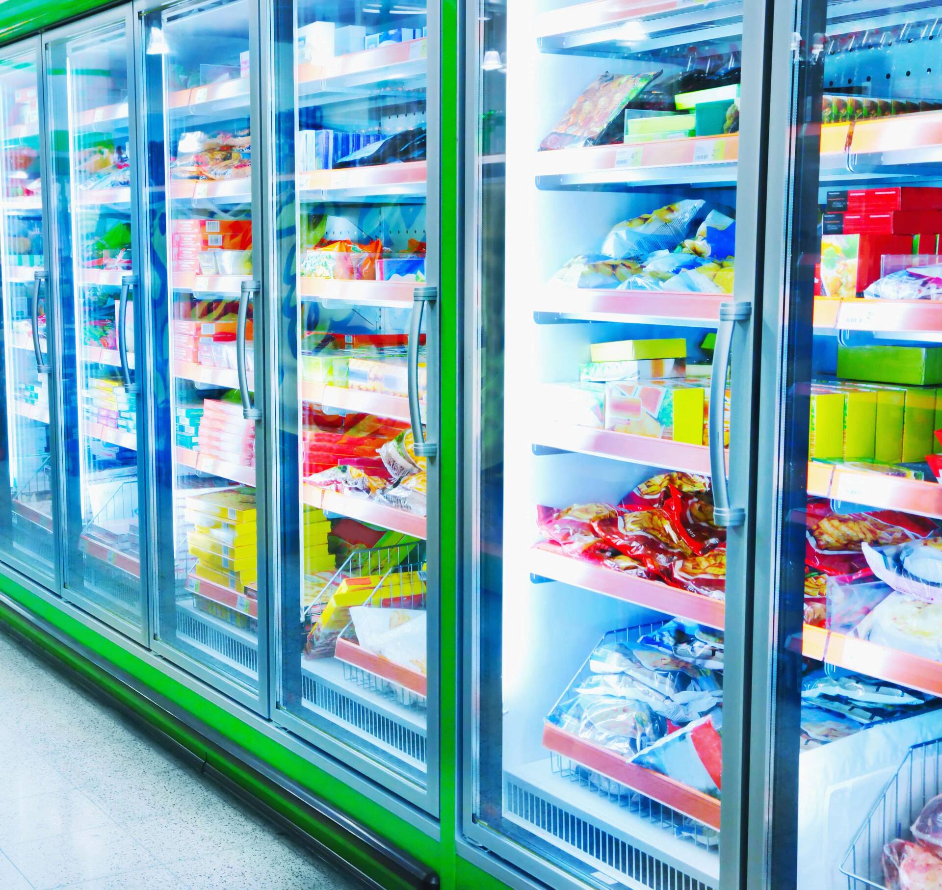 Supermarket refrigerator