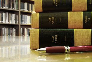 Law books