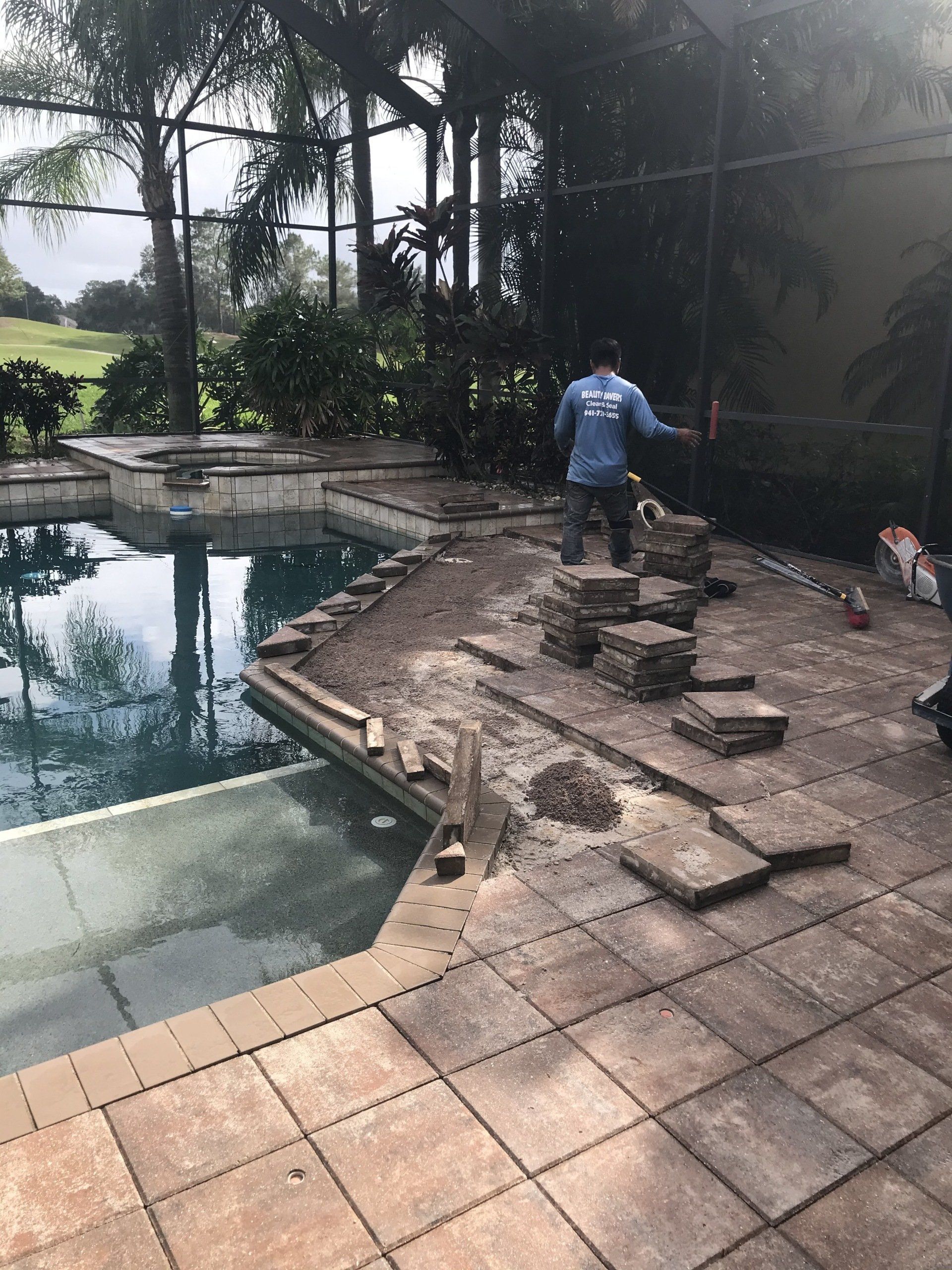 Residential Paving Work